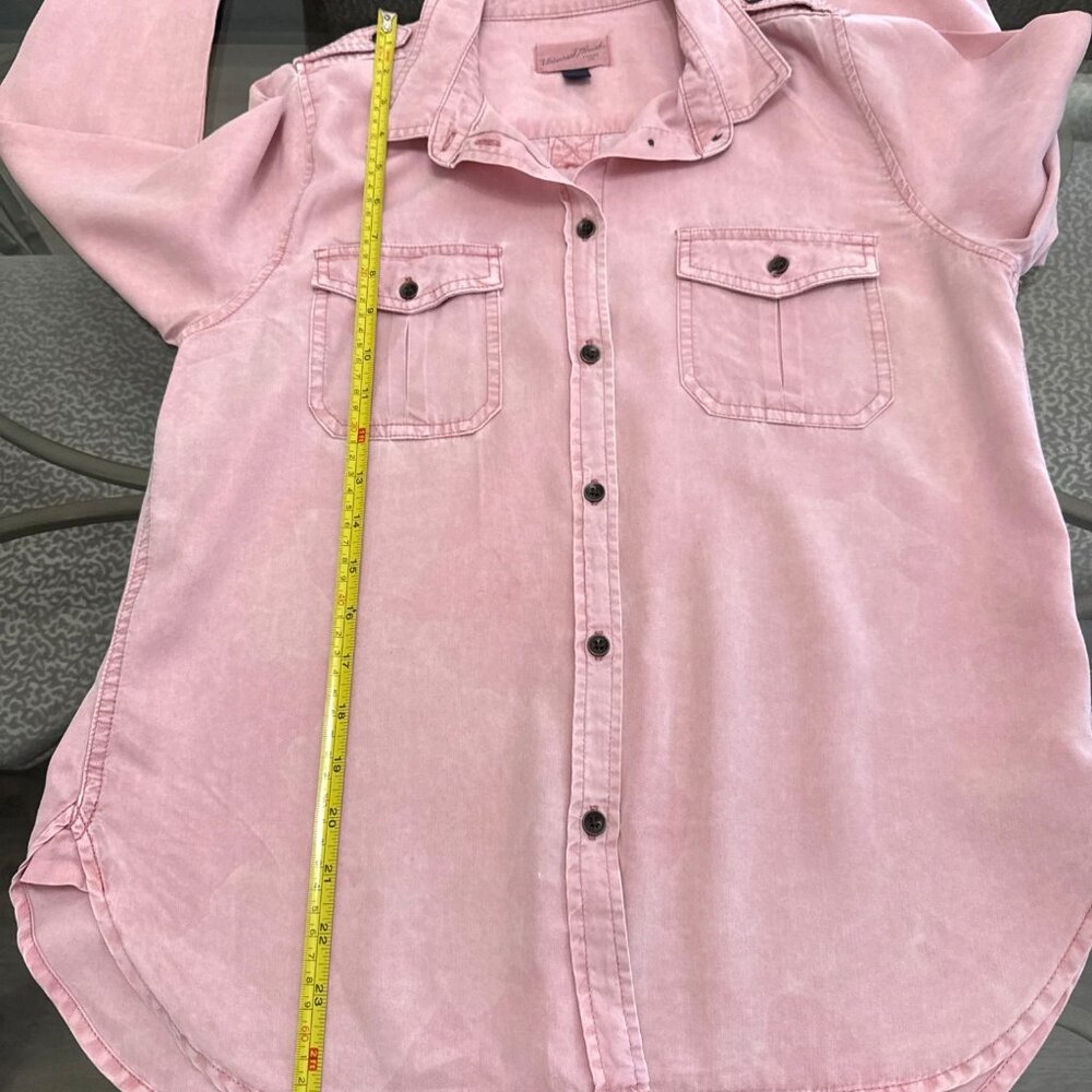 Universal Thread Pink Button-Down Utility Shirt L… - image 6